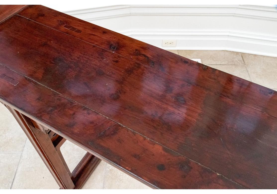 An Exceptional French Polished Rosewood Altar Table For Sale 7