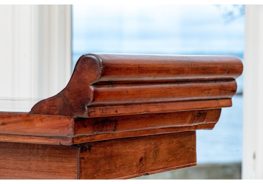 Ming An Exceptional French Polished Rosewood Altar Table For Sale