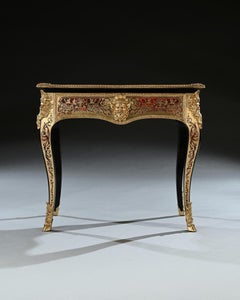An Exceptional George Iv Period Boulle Games Table Attributed to Thomas Parker