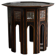 Exceptional, Large Syrian Occasional Table, Early 20th Century