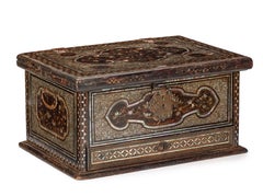 An exceptional Namban 'escritório' writing-box, with a single drawer