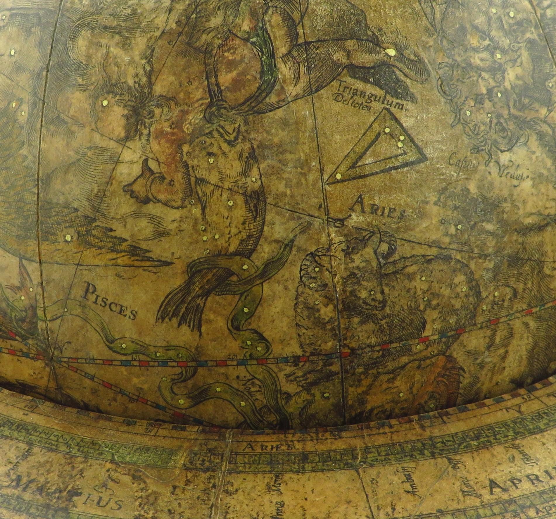         An exceptional pair of BLAEU table globes For Sale 10