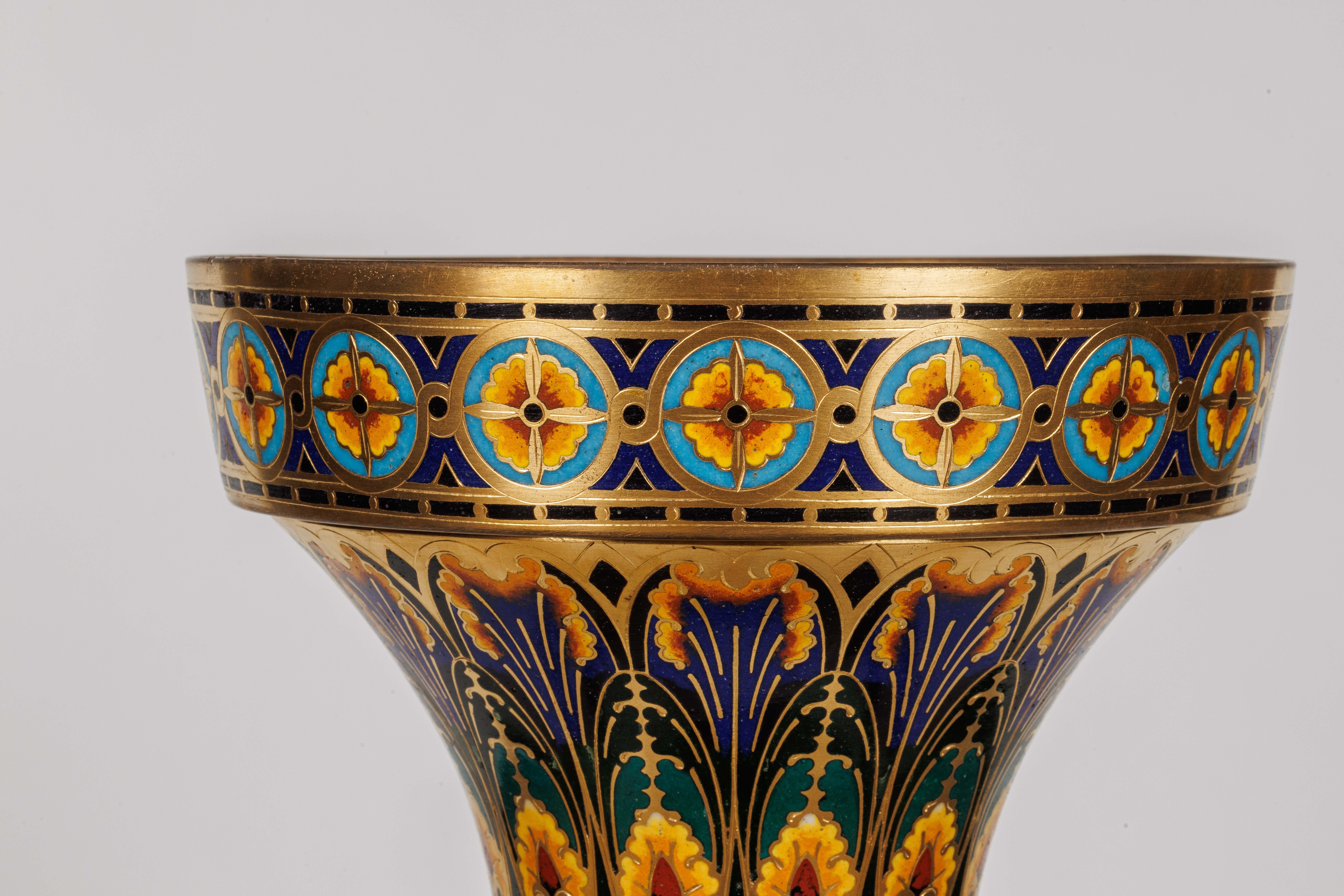 Außergewöhnliches Vasenpaar von Louis Constant Sevin und Ferdinand Barbedienne 8