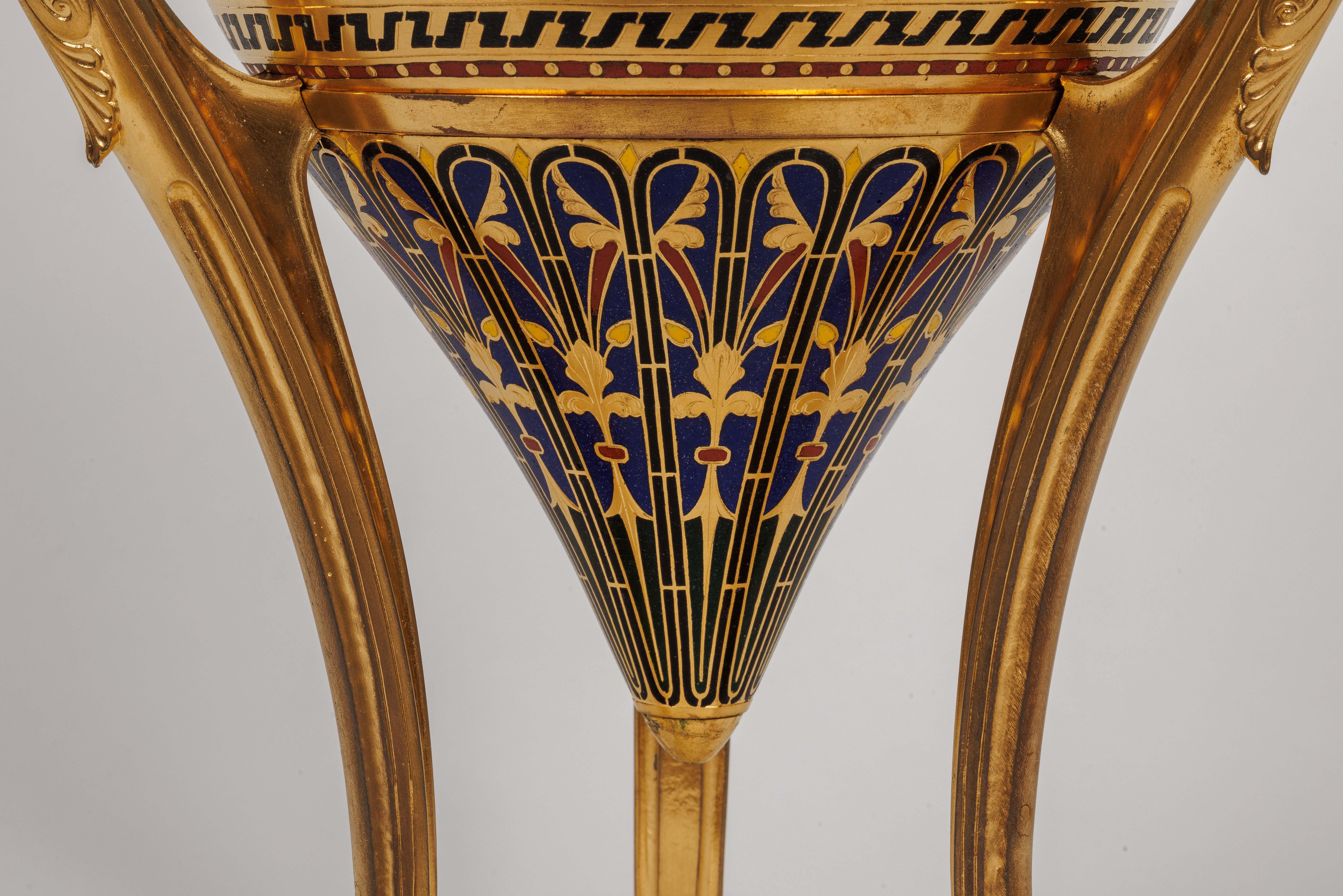 Außergewöhnliches Vasenpaar von Louis Constant Sevin und Ferdinand Barbedienne 11