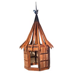 An exceptional Wooden Roof Model