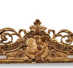 An Exceptionally Rare 19th Century Giltwood Mirror by 'Lamb of Manchester'