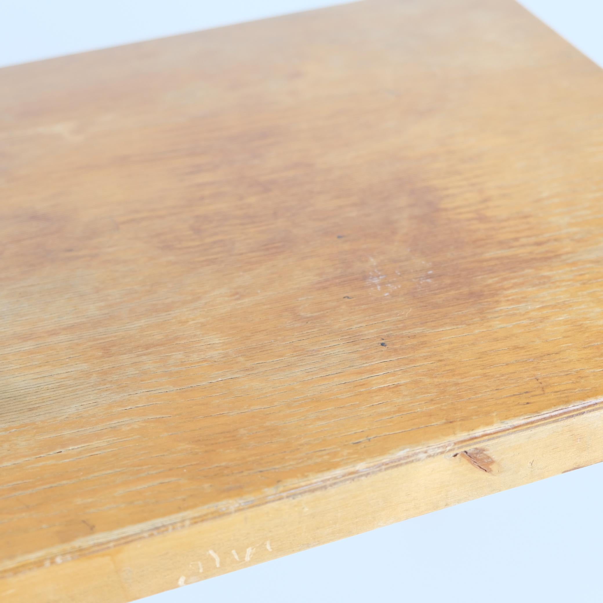 An Exceptionally Rare Alvar Aalto War-time Joints Small Side table, Artek 1940s For Sale 2