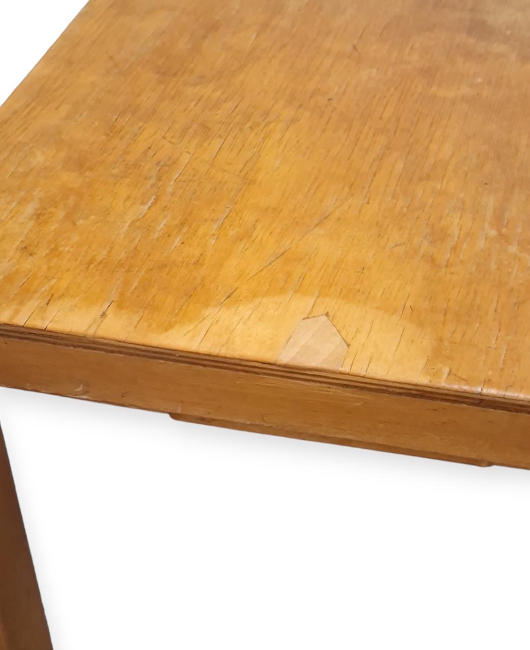 Birch An Exceptionally Rare Alvar Aalto War-time Side table, 1940s For Sale