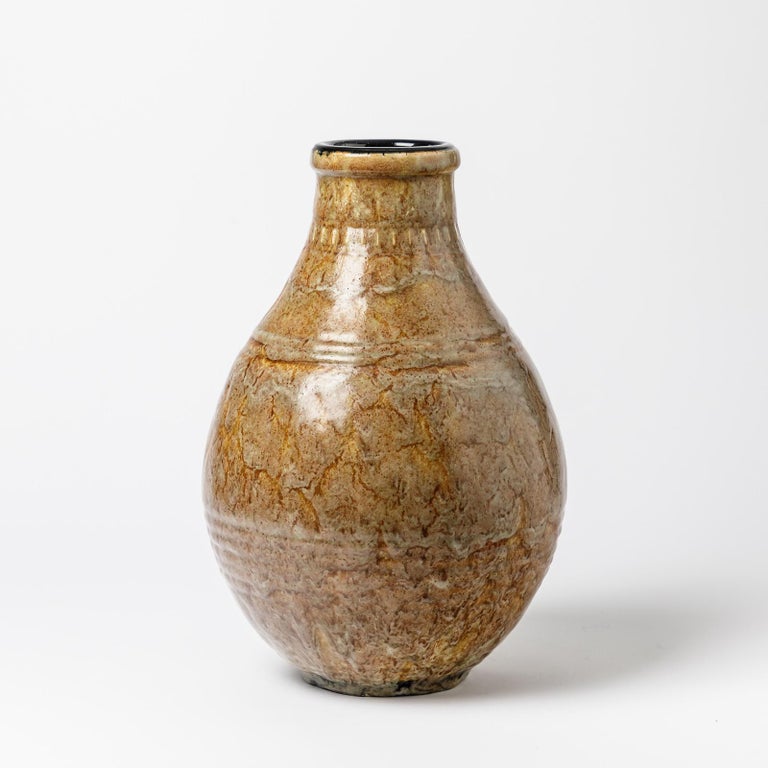 Exceptional Ceramic Vase by Émile Decoeur, circa 1927 In Excellent Condition For Sale In Saint-Ouen, FR