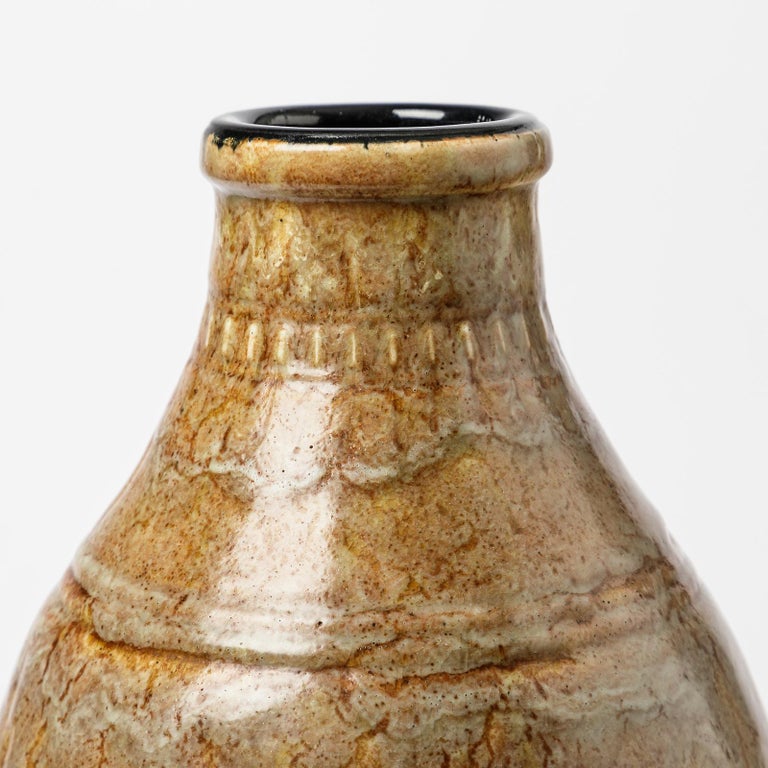 Exceptional Ceramic Vase by Émile Decoeur, circa 1927 For Sale 1