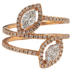 Exclusively Designed Daily Wear 18K Diamond Ring