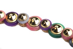 Exquisite Marina B Disc Bracelet
