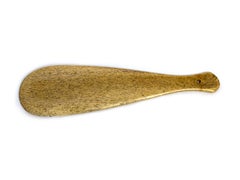 An exquisite New-Zealand whale bone club (patu parāoa)