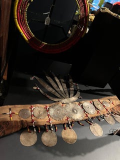 An exquisite warrior's headdress or 'Kaibauk'