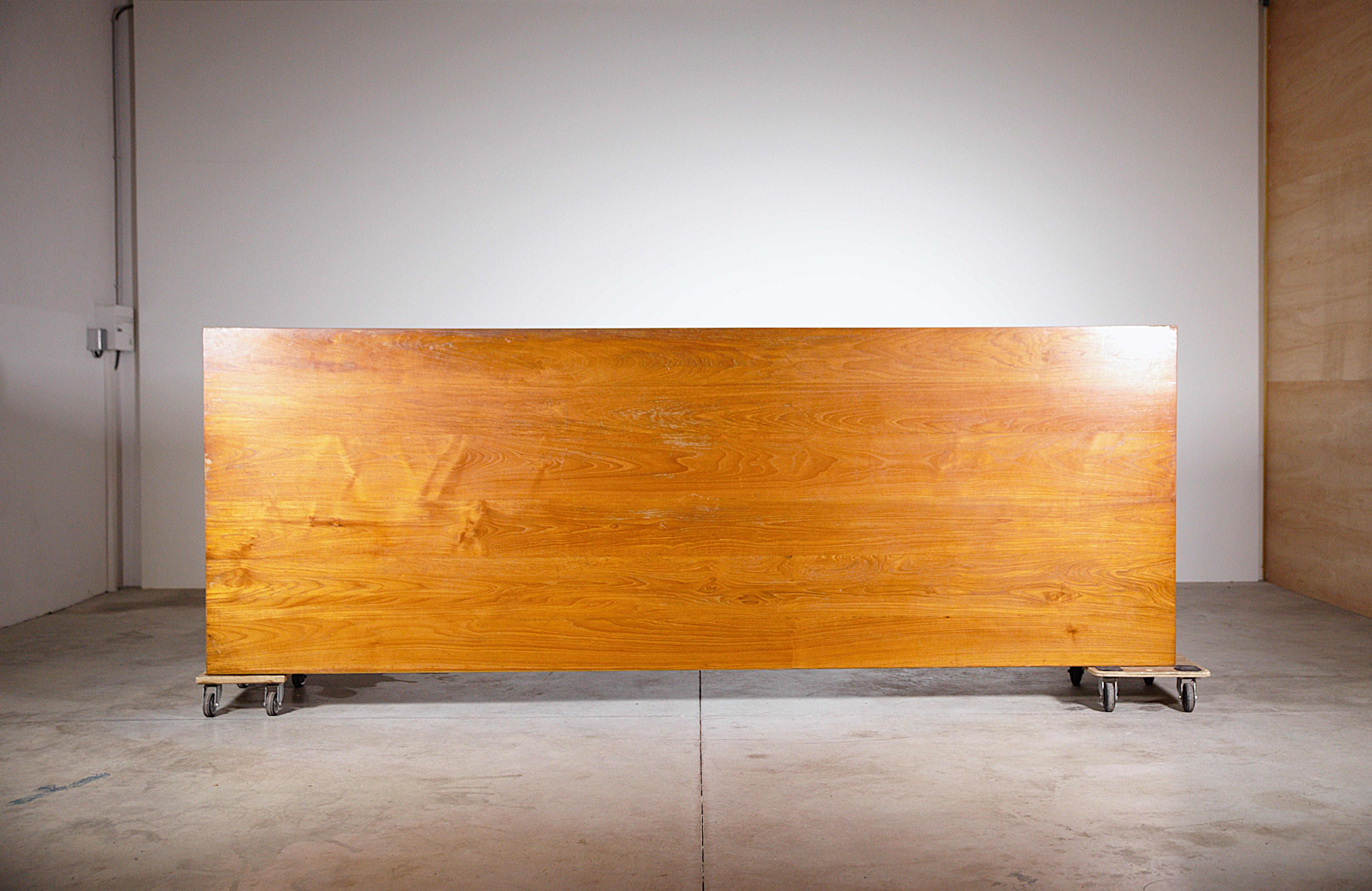Wood An Extra - Ordinary Dining Table Architect Work's France 1970s