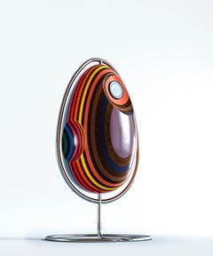 Extraordinary Spherical Futuristic Cabinet Eggs