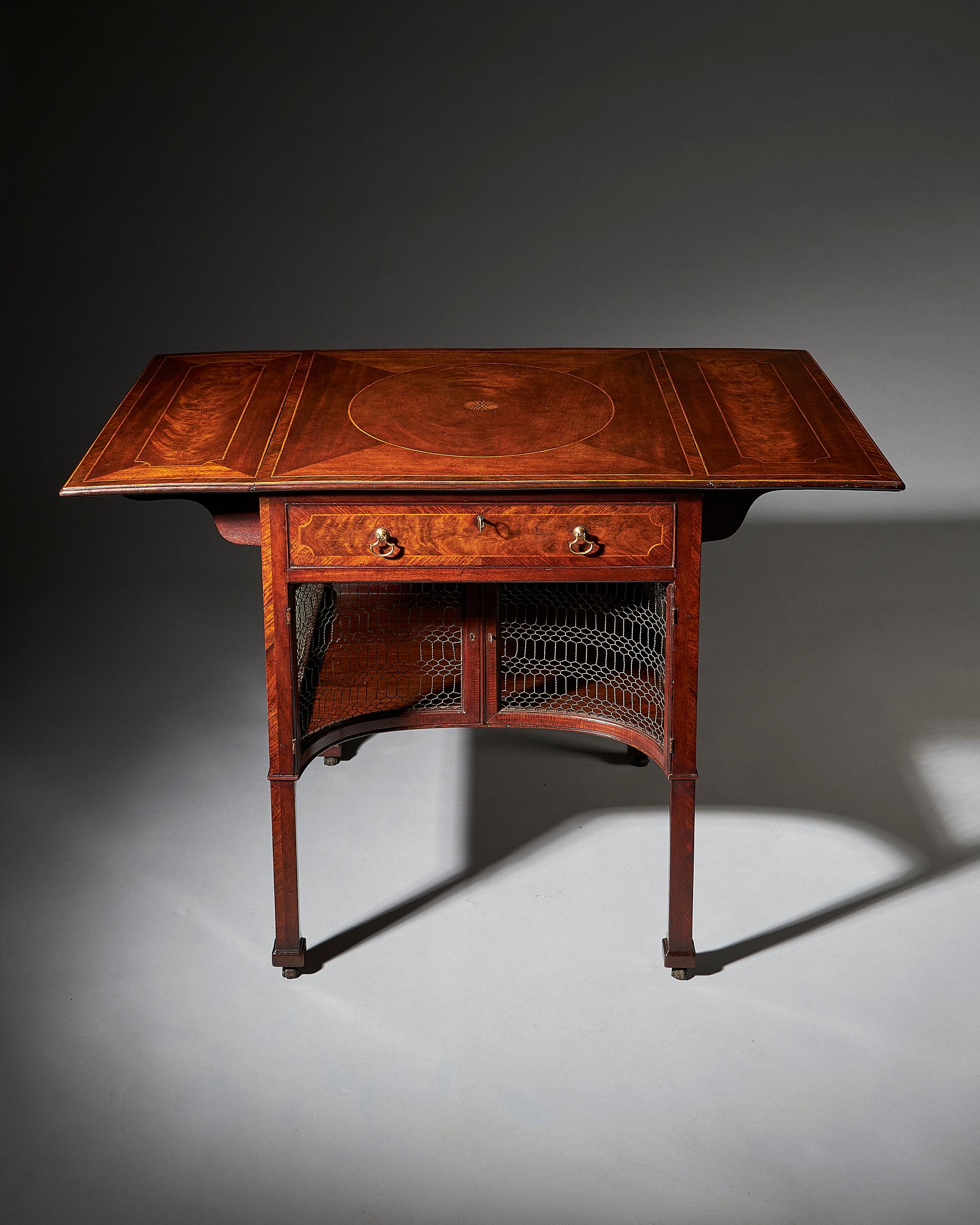 Chippendale Extremely Fine and Rare Early George III Mahogany Supper Table Plausibly by t