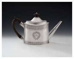 An extremely fine George III Teapot made by Peter & Ann Bateman