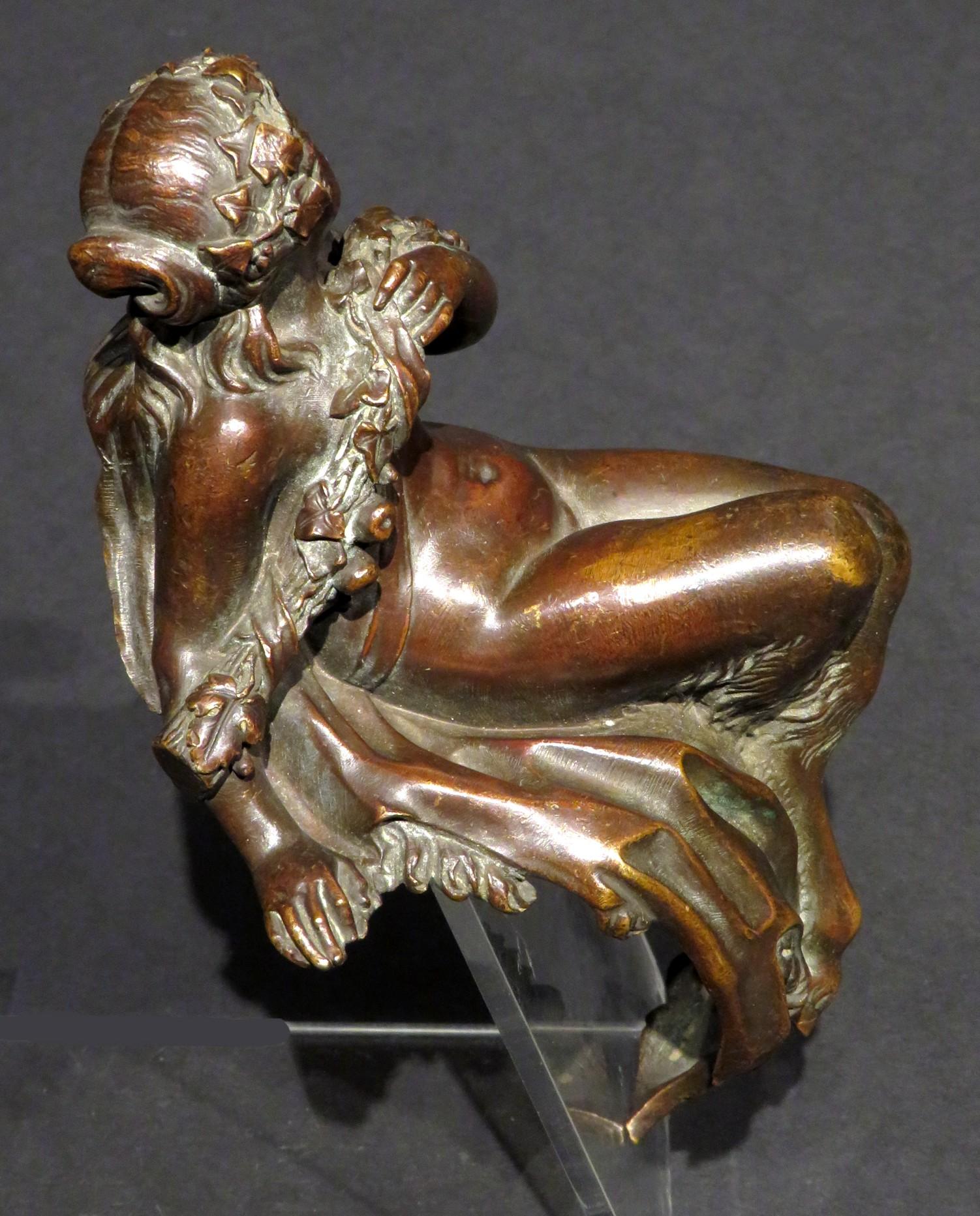 Fine Pair of Early 19th Century Neoclassical Bronze Figural Mounts, Circa 1800 6