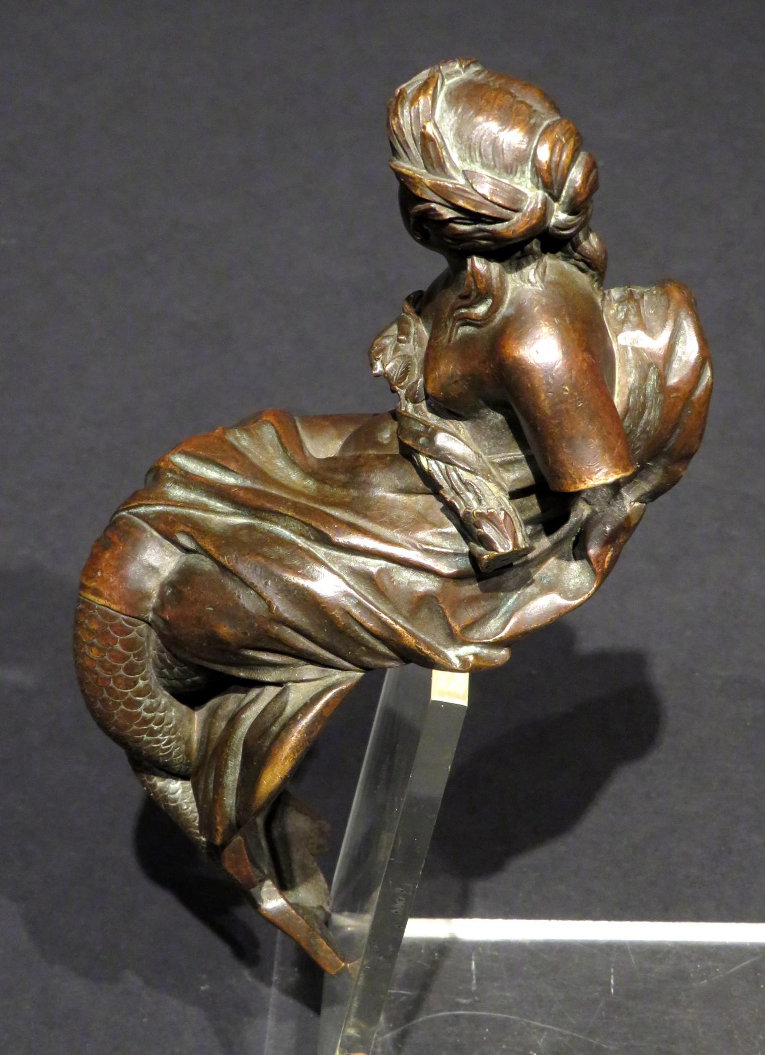 Fine Pair of Early 19th Century Neoclassical Bronze Figural Mounts, Circa 1800 11