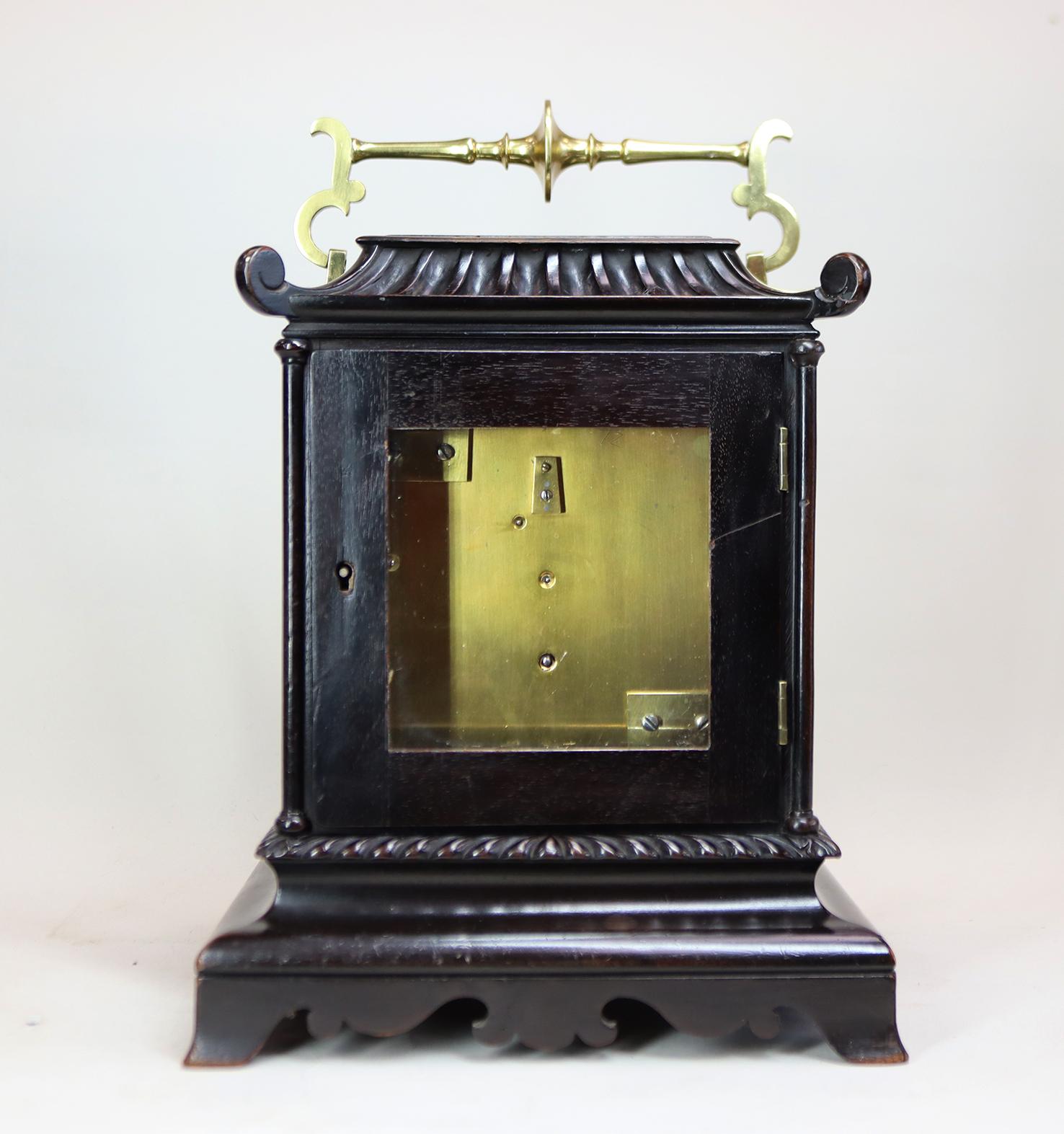 Carved An Extremely Rare Arnold and Frodsham Carriage Timepiece For Sale