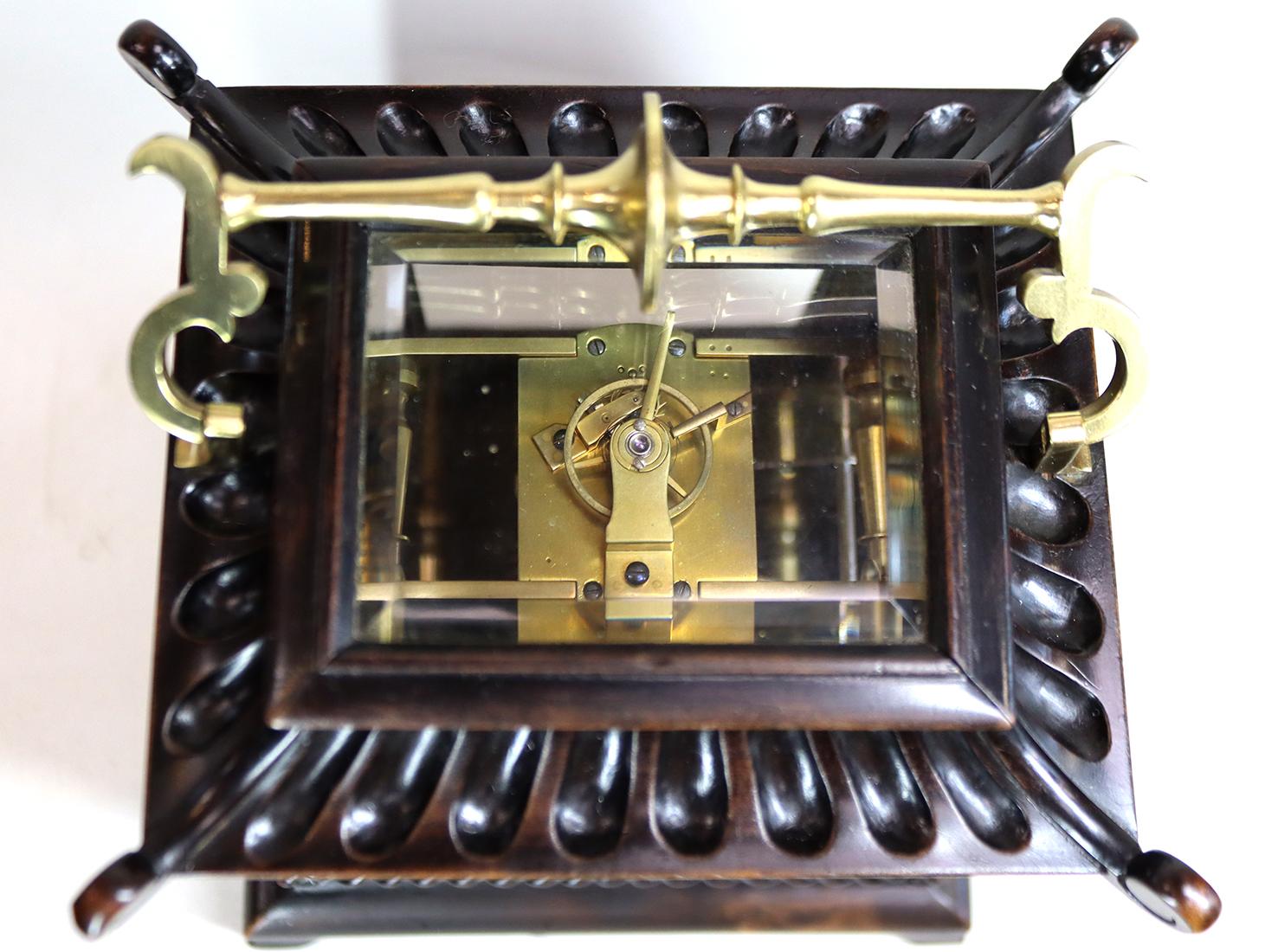 Gold An Extremely Rare Arnold and Frodsham Carriage Timepiece For Sale