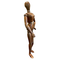 An female articulated mannequin, lay figure of large-size