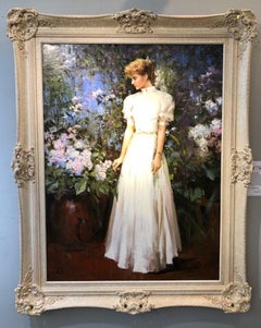Girl with Flowers