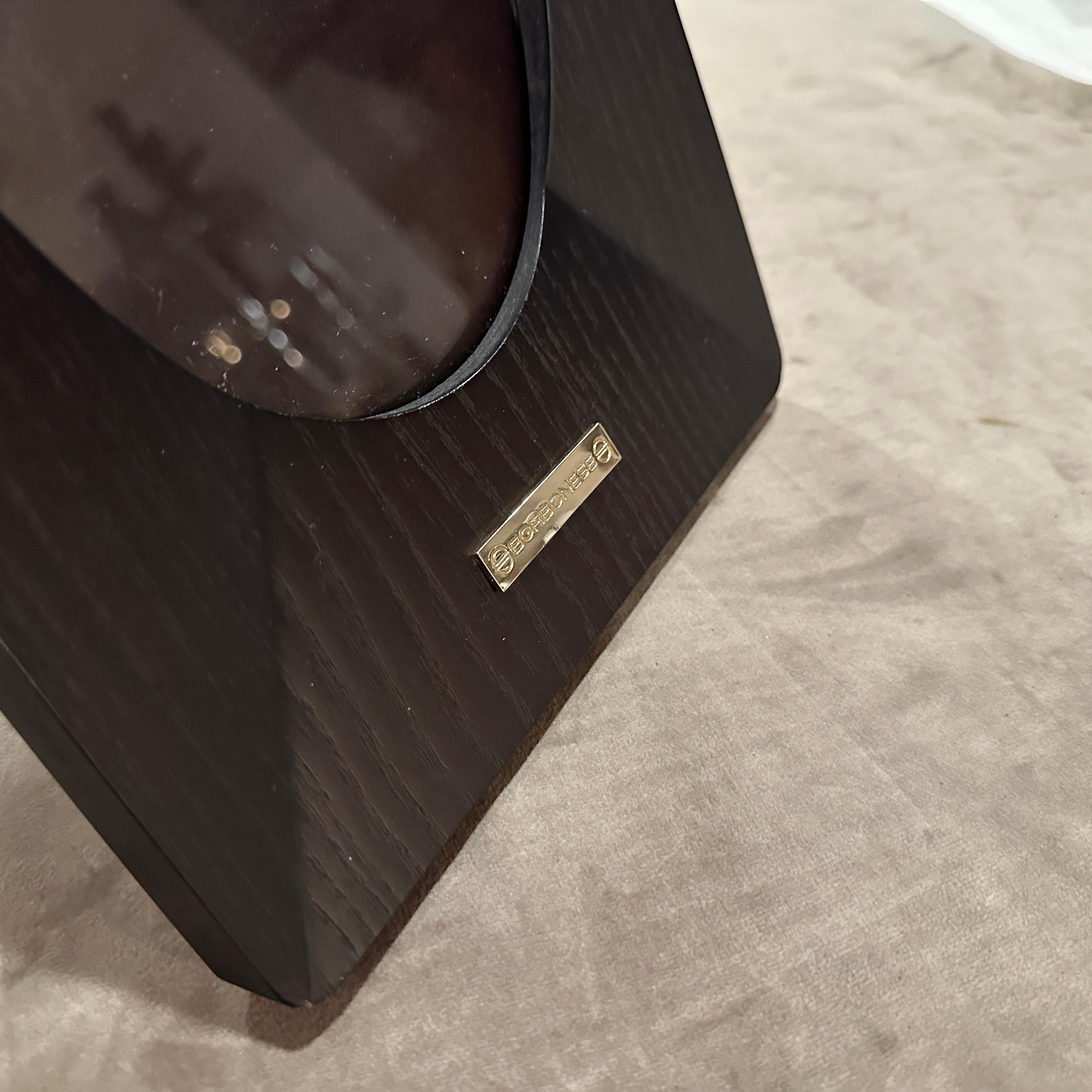 An High Quality 1990s Modern Wood Italian Picture Frame by Borbonese For Sale 8