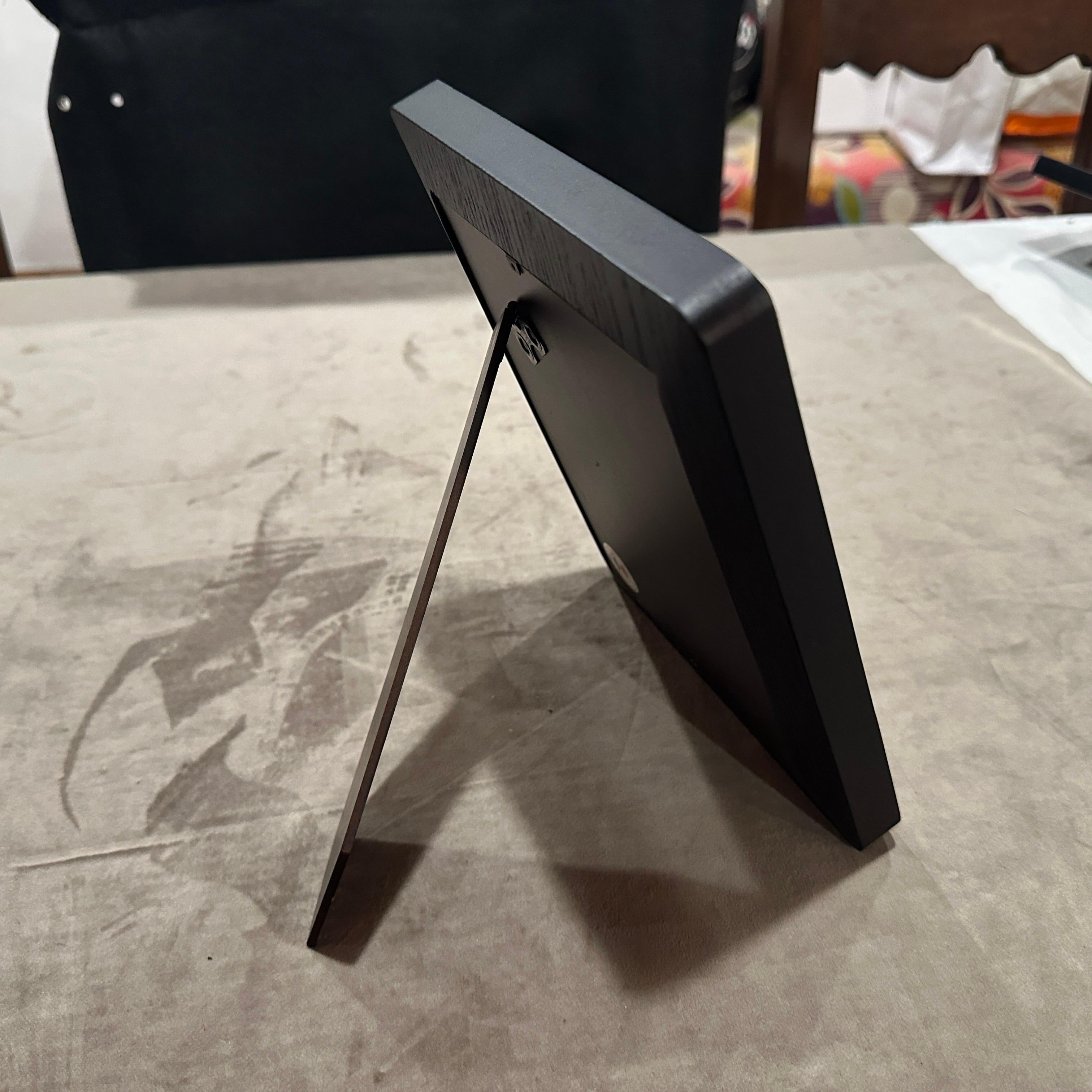 An High Quality 1990s Modern Wood Italian Picture Frame by Borbonese For Sale 1