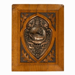 H.M.S. Foudroyant Copper Shield