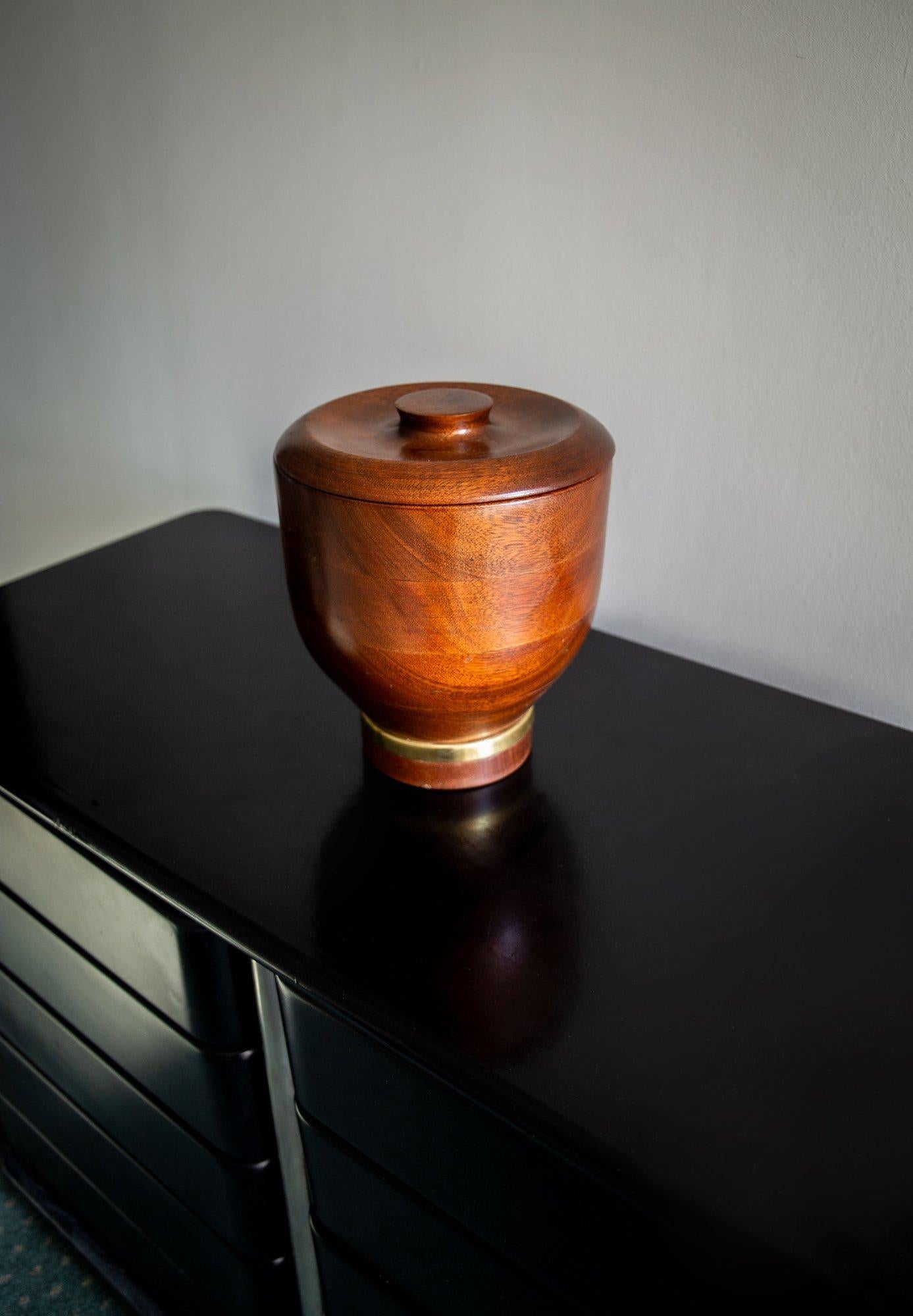French An ice bucket by Alexandre Noll, France 1950s For Sale