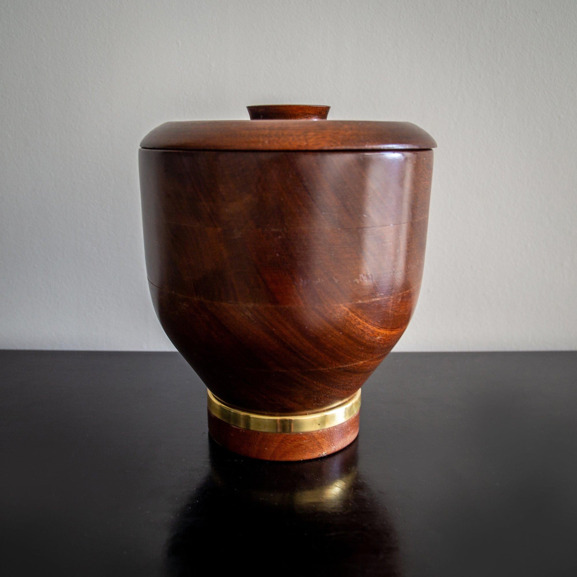 An ice bucket by Alexandre Noll, France 1950s In Good Condition For Sale In London, GB