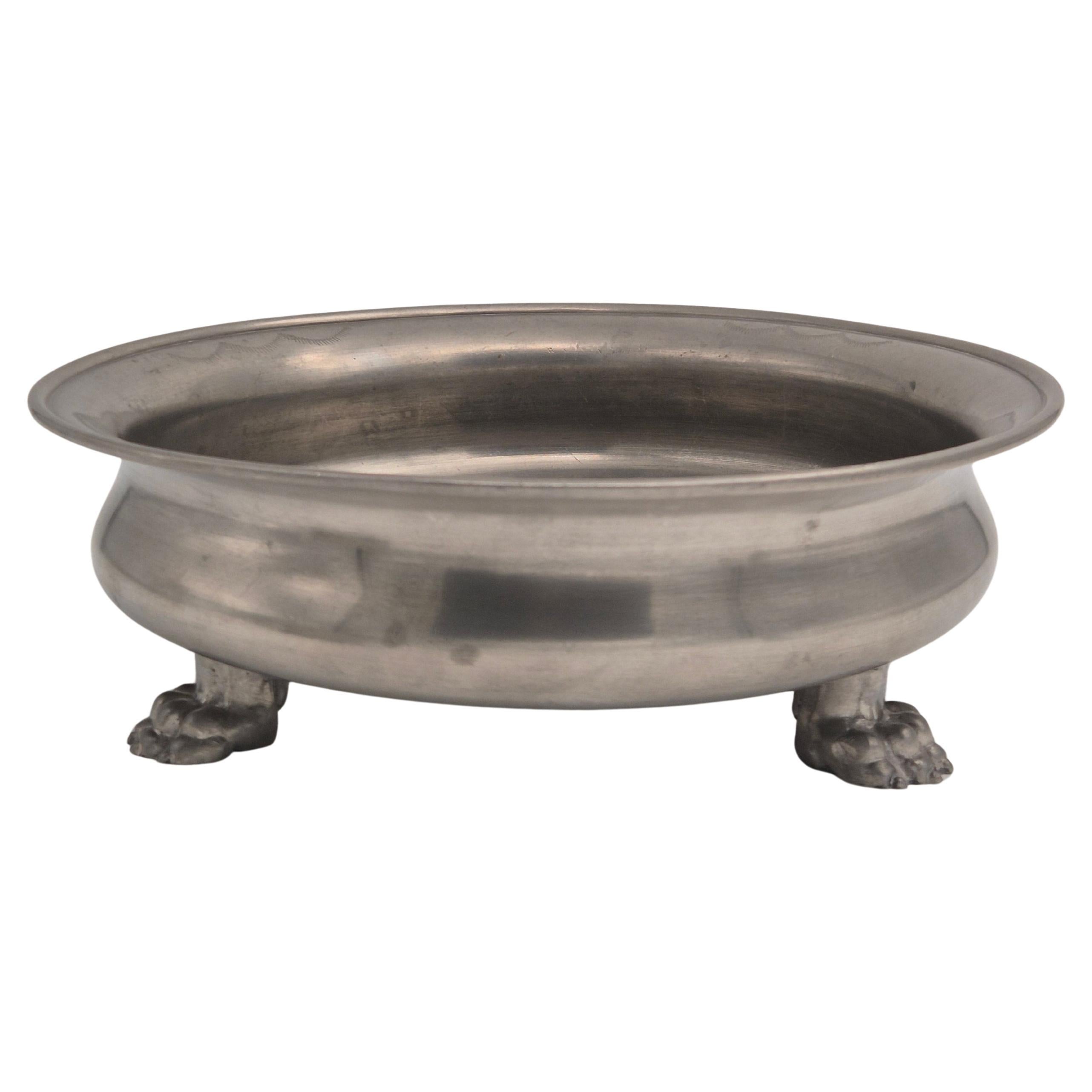 An iconic pewter bowl by Anna Petrus for Firma Svenskt Tenn 1928 / Swedish Grace