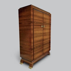 An Important 1940s Signed Cabinet by Jules Leleu