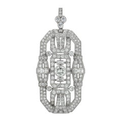 Important Art Deco Diamond-Set Sautoir Necklace
