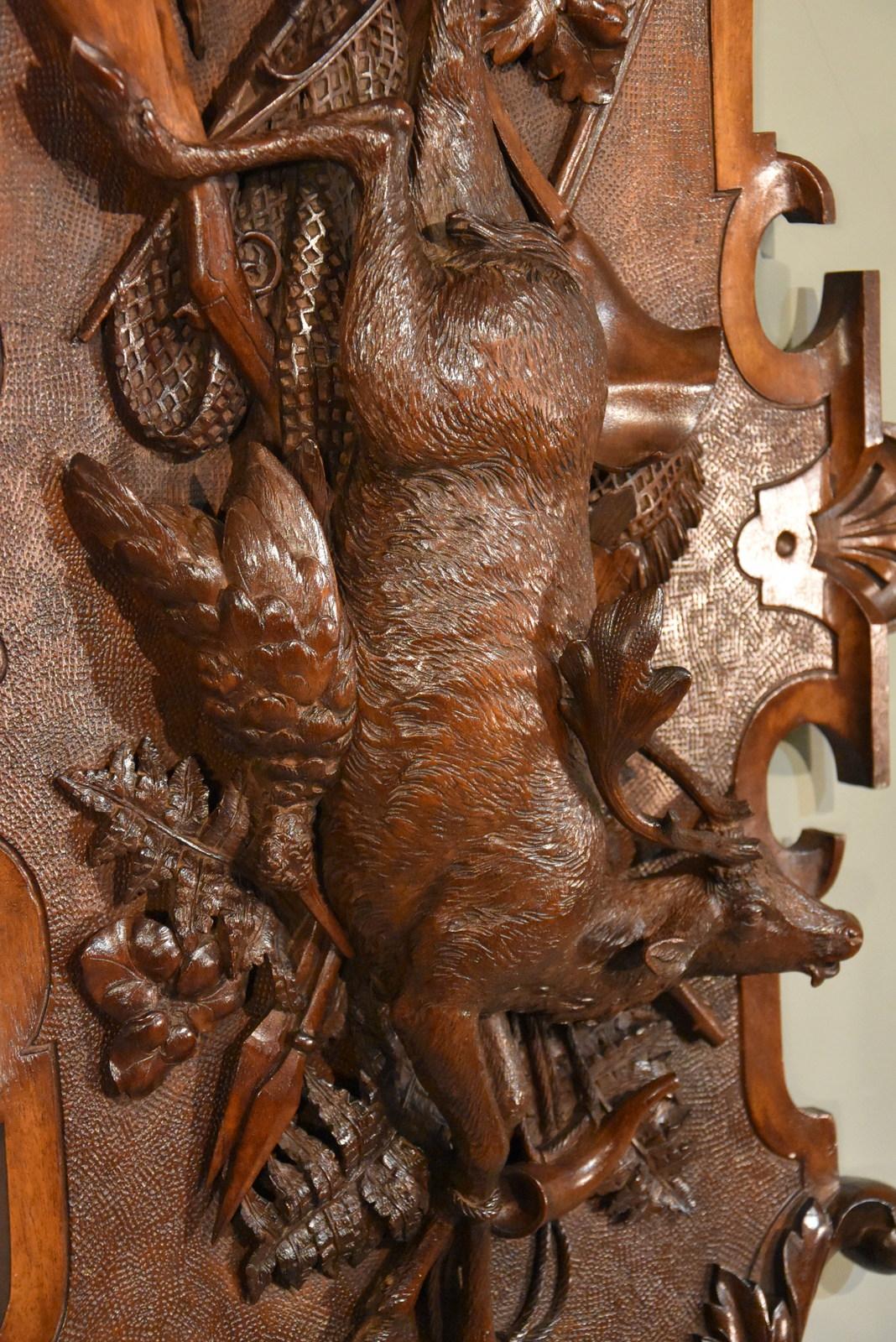 Swiss Important Black Forest Carving by Johann Fluck