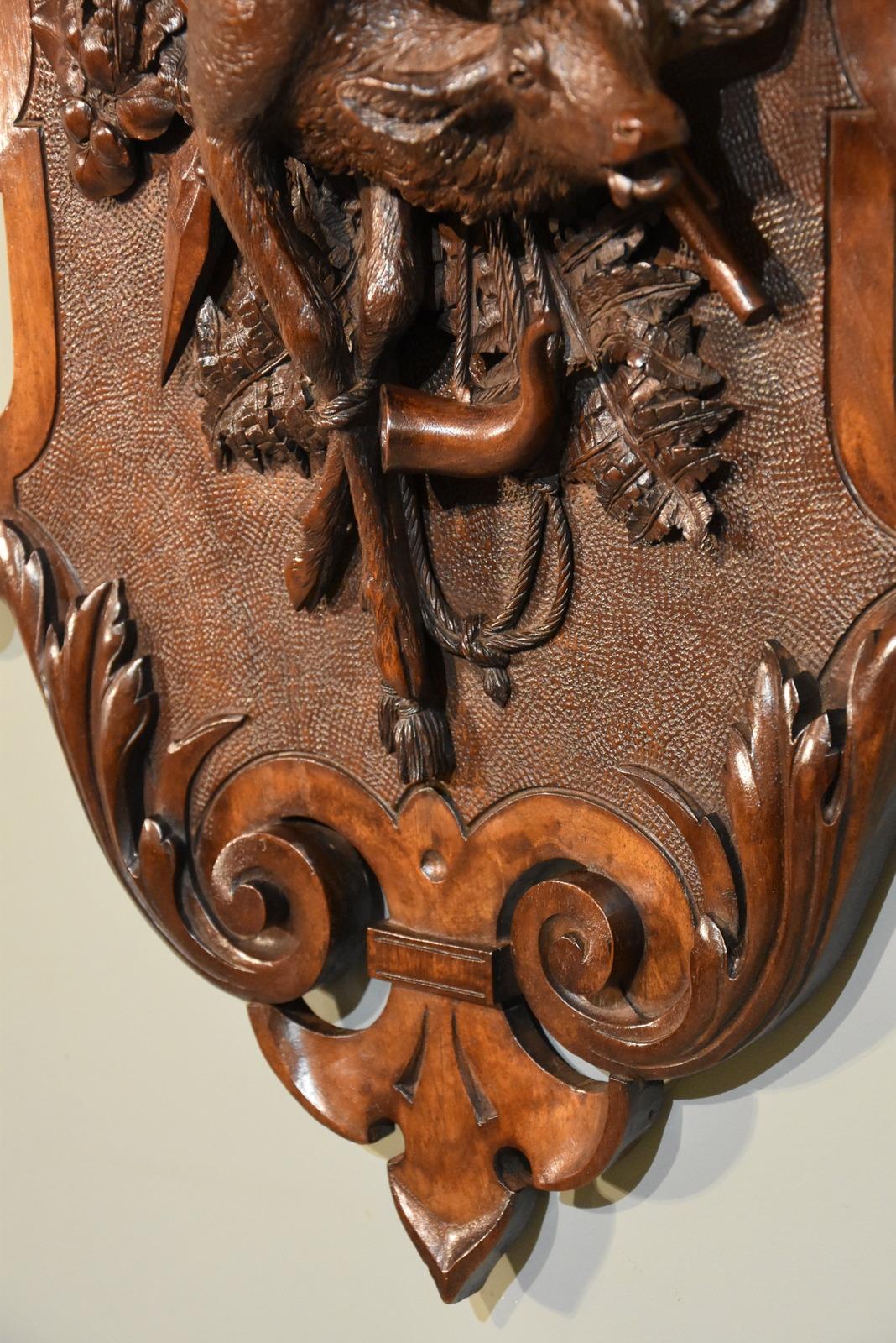 19th Century Important Black Forest Carving by Johann Fluck