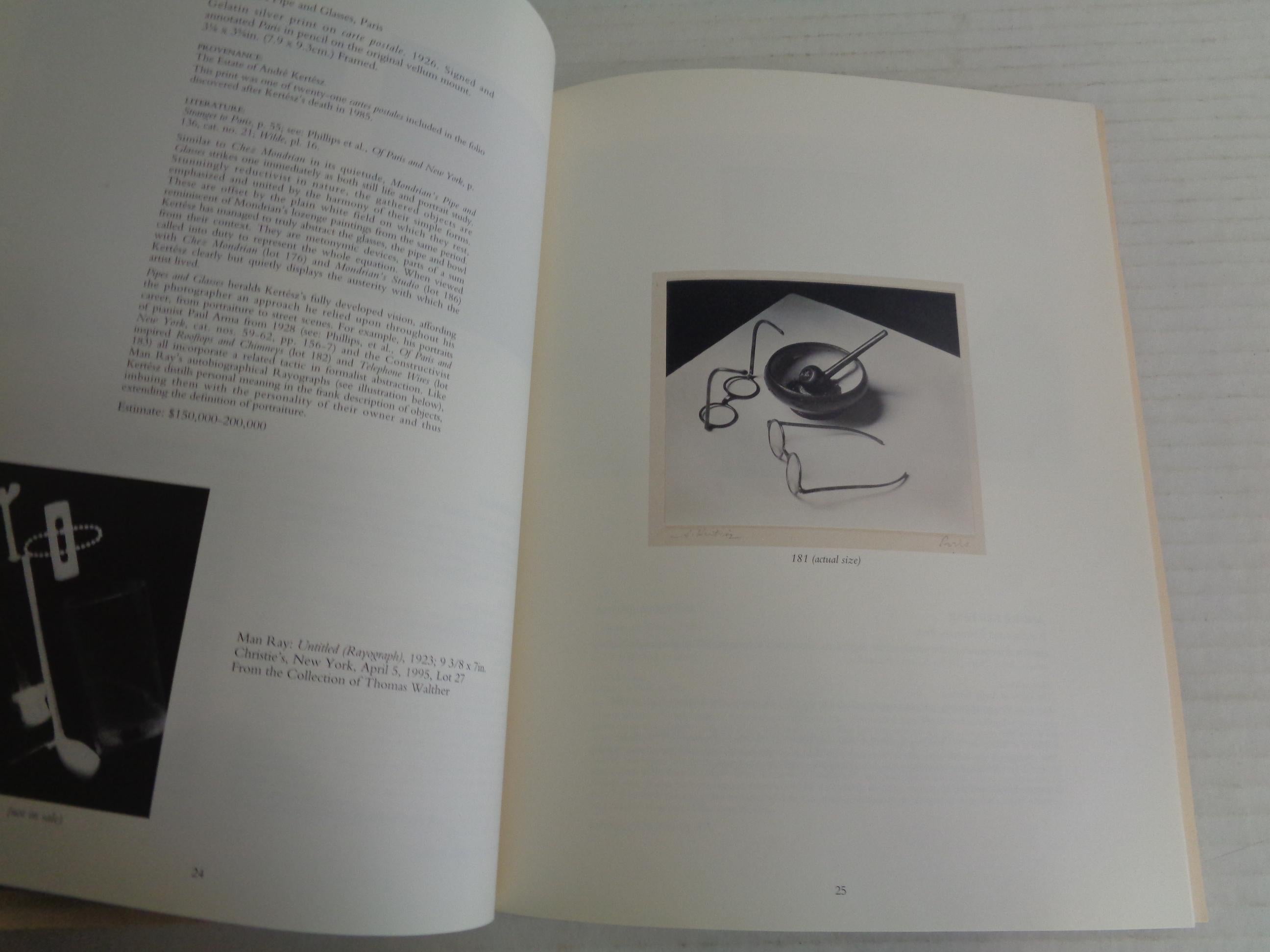 An Important Collection of Andre Kertesz Vintage Photographs - 1997 Christie's  For Sale 2