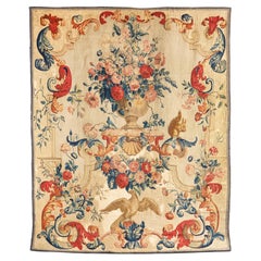 Important English Rococo Tapestry