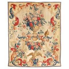 Important English Rococo Tapestry
