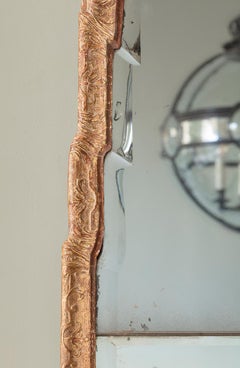 An Important George I Carved Giltwood Tall Pier Mirror, attrib. John Belchier