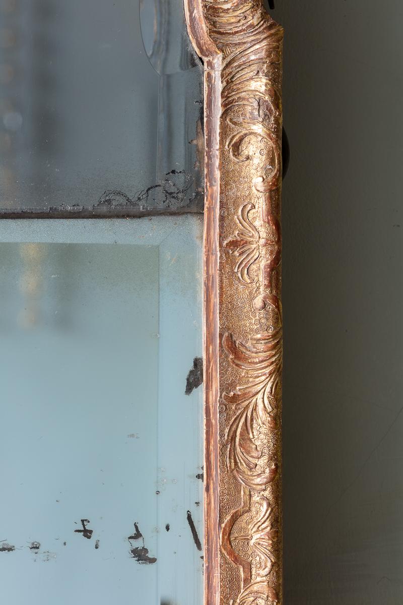 Important miroir d'embarcadère en bois doré sculpté de style George I, attribuable à l'artiste. John Belchier Bon état - En vente à London, GB