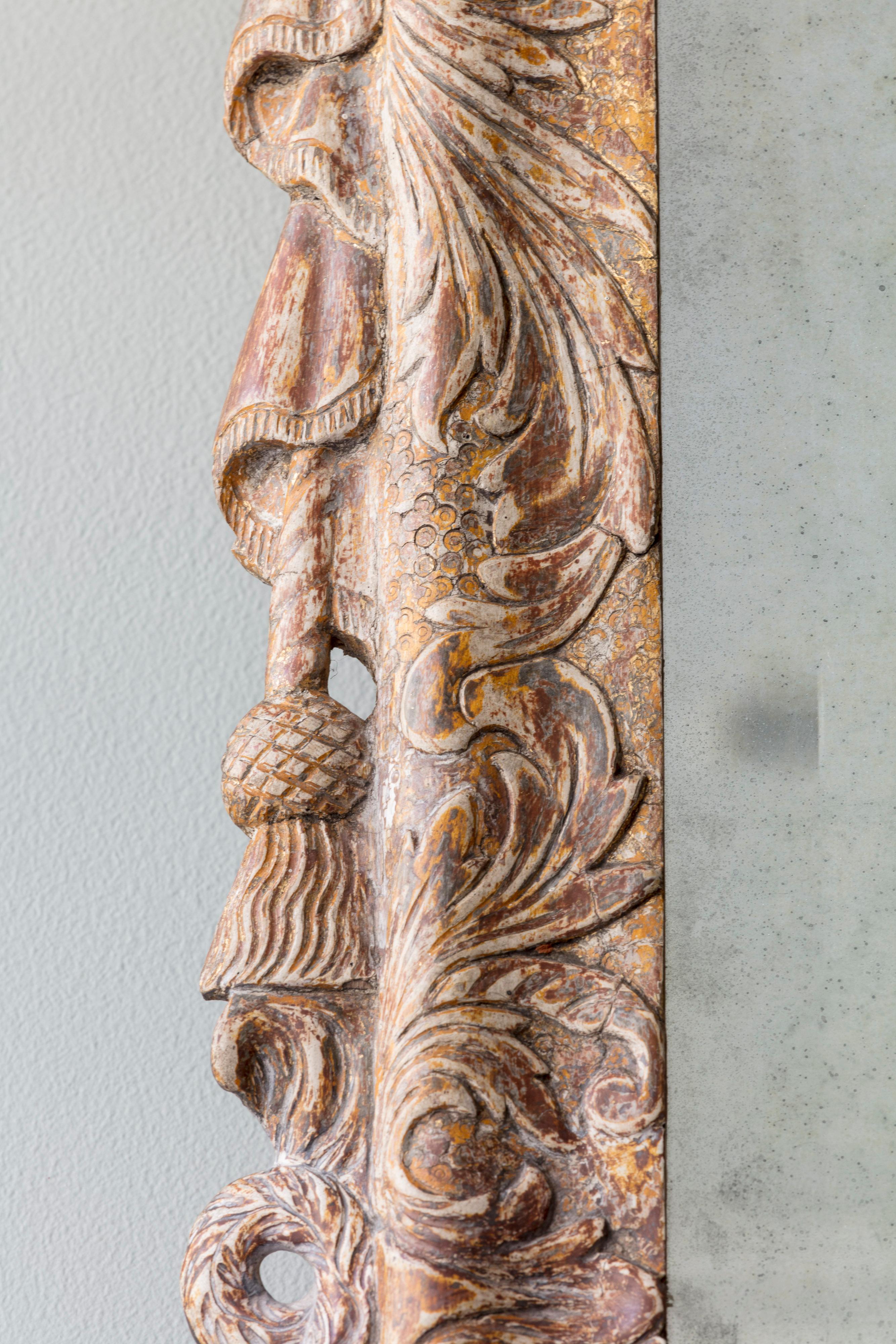 An Important Irish George II Pier Mirror, c.1740 In Good Condition For Sale In London, GB