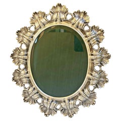 An important large Italian sterling silver picture frame by Buccellati, 20th c.