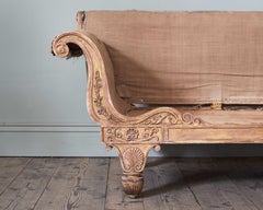 An Important Regency Giltwood Sofa