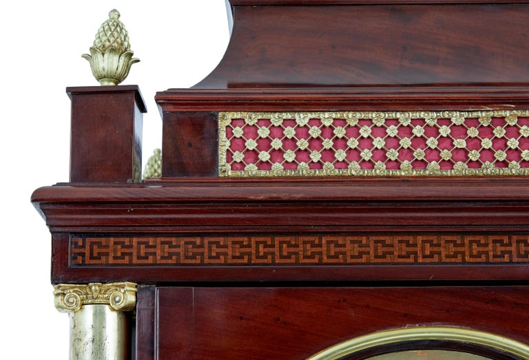 Important Regency Period Mahogany Case Musical Organ Clock at 1stDibs