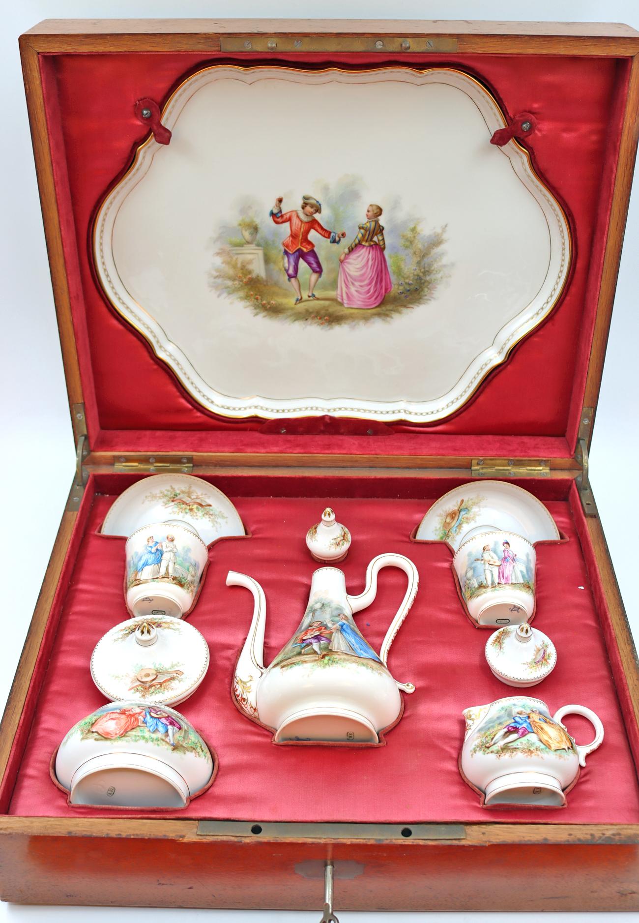 Napoleon III Important Sèvres Porcelain Box