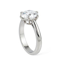 GIA Certified 3.52 Carat Internally Flawless Diamond Solitaire Ring
