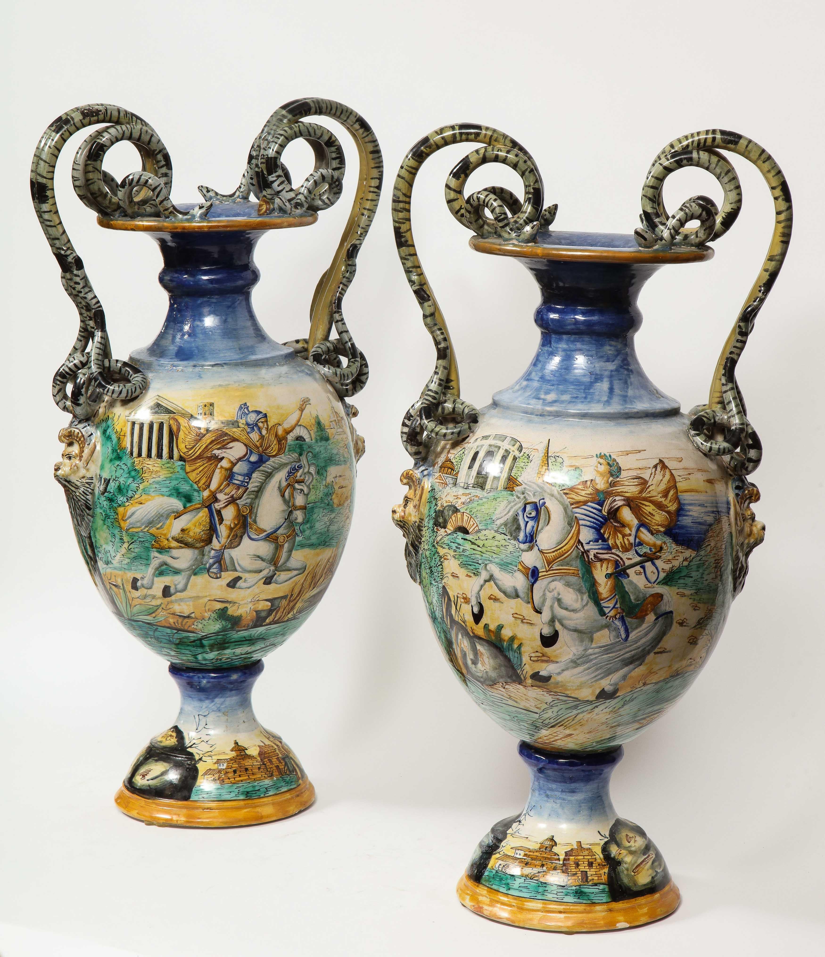 antique vases from italy